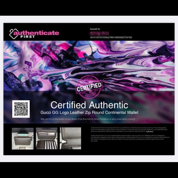 Gucci GG Logo Leather Zip Round Continental Wallet - Picture 11 of 11